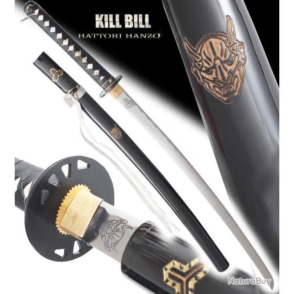 Kill Bill Katana de Bill Lame Maru Master Cutlery Sabre Epee Practical Katana Japonais Repliksword