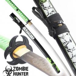 Katana Green Zombie Lame Maru ZS-059GN Epee Sabre Practical Master Cutlery Katana Japonais Replikswo