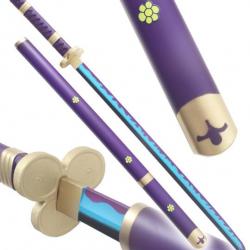 One Piece Epee Enma Sabre en Mousse de Zoro Katana Meito Violet Edition Epee Latex Katana Japonais R