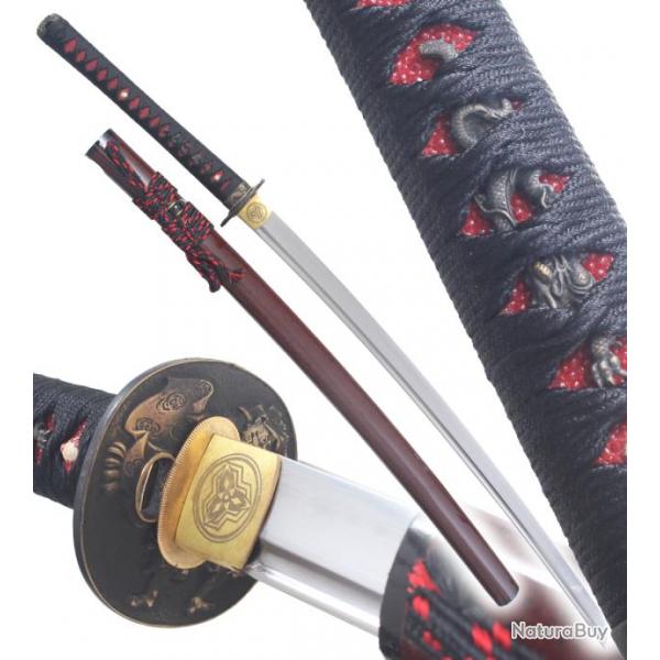 Danzan Katana Practical Seki Sabre Japonais Epee Entrainement - Lame T10 Katana Japonais Repliksword