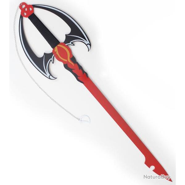 Keyblade Rouge Epee Acier Replique Repliksword