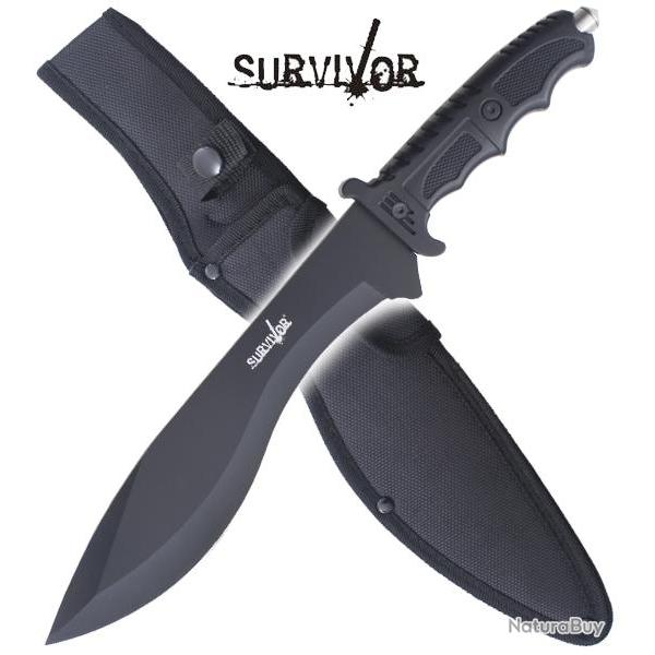 Couteau de Chasse Survivor HK-717 Poignard Repliksword