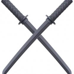 Pack 2 Epees de Combat Wakizashi en Polypropylene 60cm Repliksword