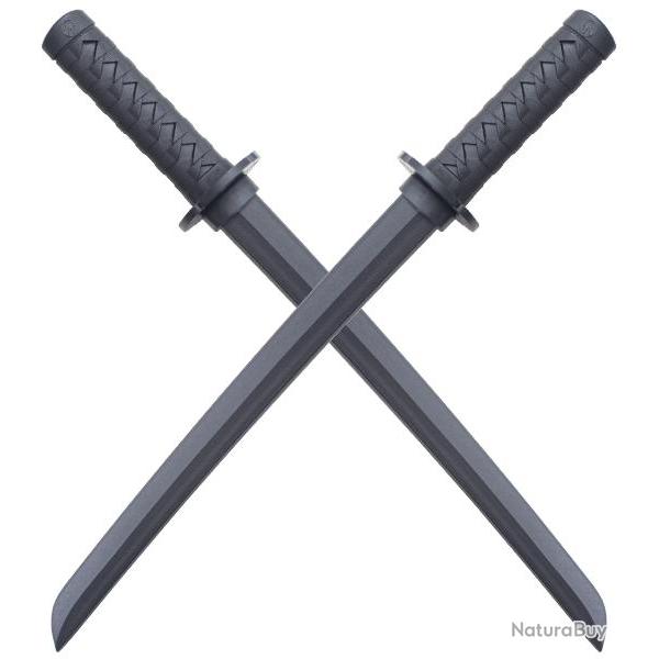 Pack 2 Epees de Combat Wakizashi en Polypropylene 60cm Repliksword