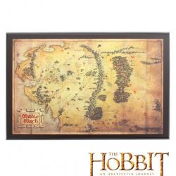 Le Hobbit Carte de la Terre du Milieu Collector NN1312 Repliksword