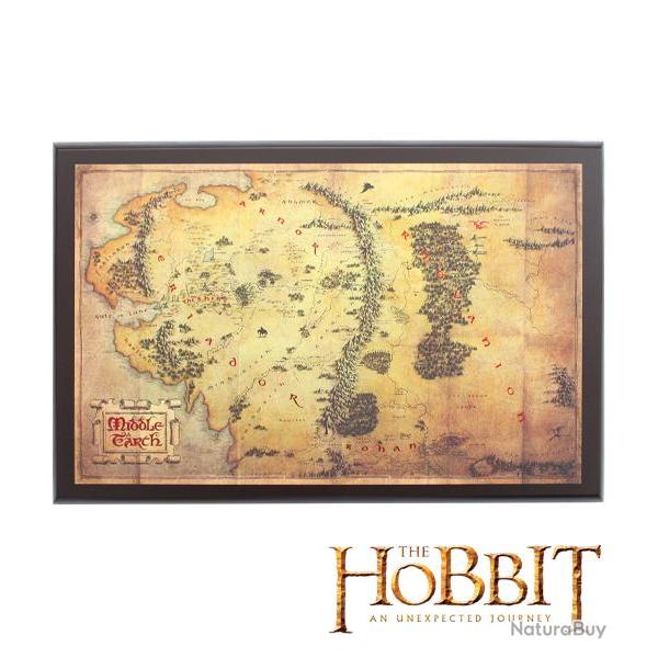 Le Hobbit Carte de la Terre du Milieu Collector NN1312 Repliksword