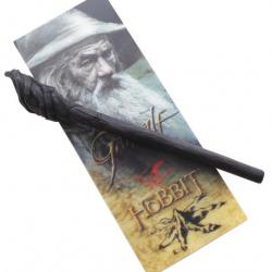 Le Hobbit Baton de Gandalf Stylo et Marque pages Repliksword