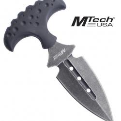 Couteau Push Dagger Tactique Black MT-20-41BK Repliksword