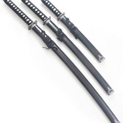 Set 3 Katanas Japonais Epée Sabre Katana Decoration Katana + Wakizashi + Tanto Katana Japonais Repli