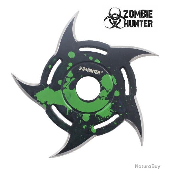 Shuriken Circulaire Etoile Zombie Hunter Green ZB-105GN Repliksword