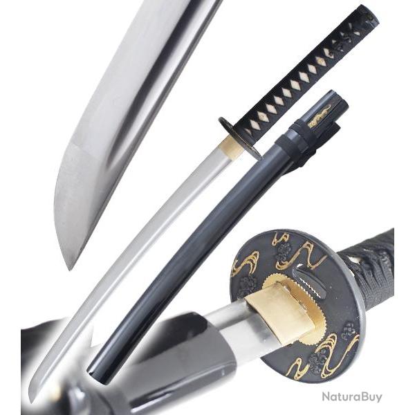 Wakizashi Pratical Fudoshin Epee W400 avec Kozuga Repliksword