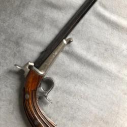 Pistolet de tir système Gaubert signé sur le canon Devisme