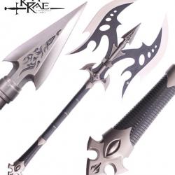 Kit Rae - Black Legion Axe Hache KR0022B Double Lame Repliksword