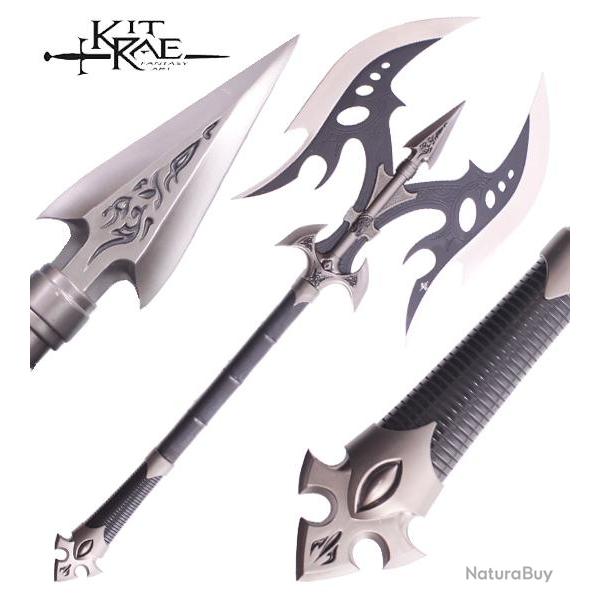 Kit Rae - Black Legion Axe Hache KR0022B Double Lame Repliksword