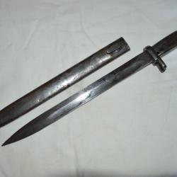 BAIONNETTE MAUSER 1898 ERZATZ- FUSIL MAUSER GEWEHR 1898-GUERRE 1914/18-GERMAN ERZATZ BAYONNET