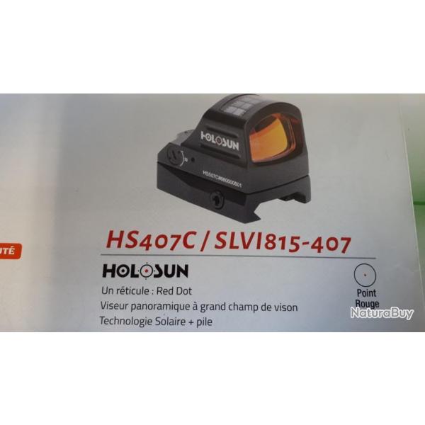 Point rouge Holosun HS407C