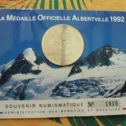 médaille des J.O d'Alberville