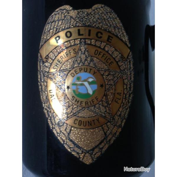 Mug Tasse Police Department Sheriff Floride Dade County Miami