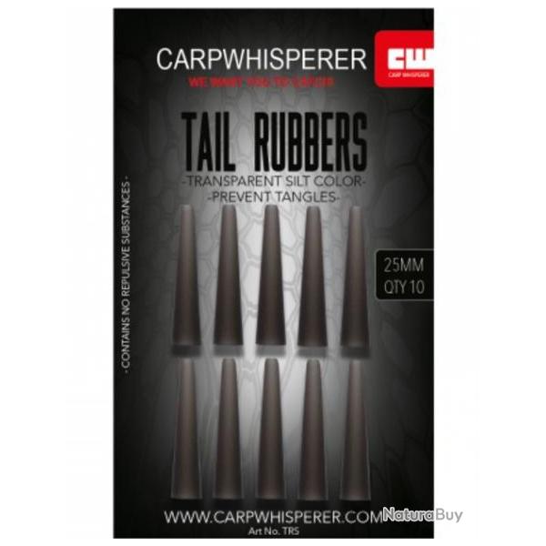 CARP WHISPERER TAIL RUBBER CARP WHISPERER Silt