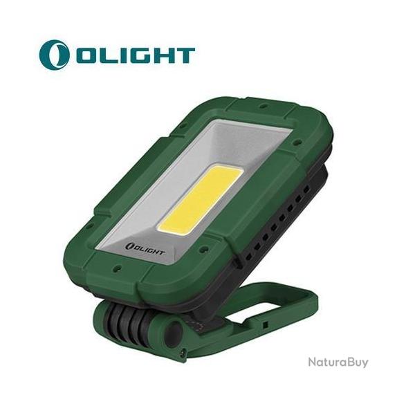 Promotion ! - Lampe de travail Olight Swivel Pro max Vert - 1600 Lumens projecteur rechargeable