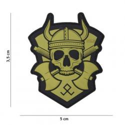 Patch 3D PVC Viking with Hatchet OD (101 Inc)