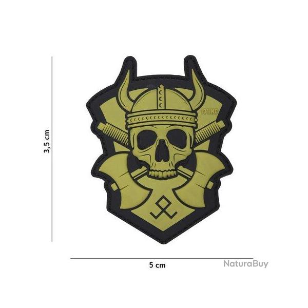 Patch 3D PVC Viking with Hatchet OD (101 Inc)