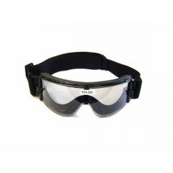 Masque Protection GX-1000 (101 Inc) Noir Transparent