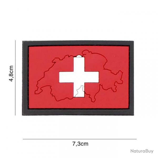 Patch 3D PVC Suisse avec Contour (101 Inc)