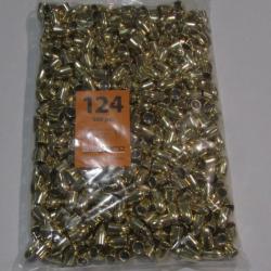 sachet de 500 ogives ALSA Pro cal 9mm (.355), FMJ RN, 124 grains