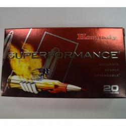 1 BOITE DE 20 MUNITIONS  HORNADY CALIBRE 7MM-08 REM SST 139 GR NEUVE