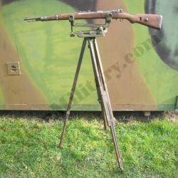 Chevalet de visé fusil Mas 46 sur trépied post US WW2 Jeep Willys Ford M201 Dodge Wc Gmc militaria