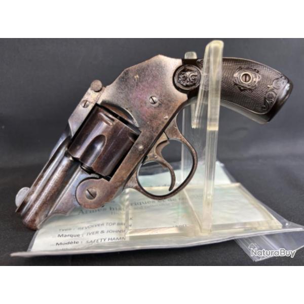 IVER JOHNSON HAMERLESS calibre 38sw