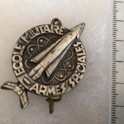 FRANCE ECOLES - Insigne Ecole Militaire des Armes Spéciales Augis 1944