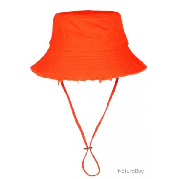 Chapeau Bob Ficelle Orange Prestige en Coton Urban Myxjack Taille unique Orange