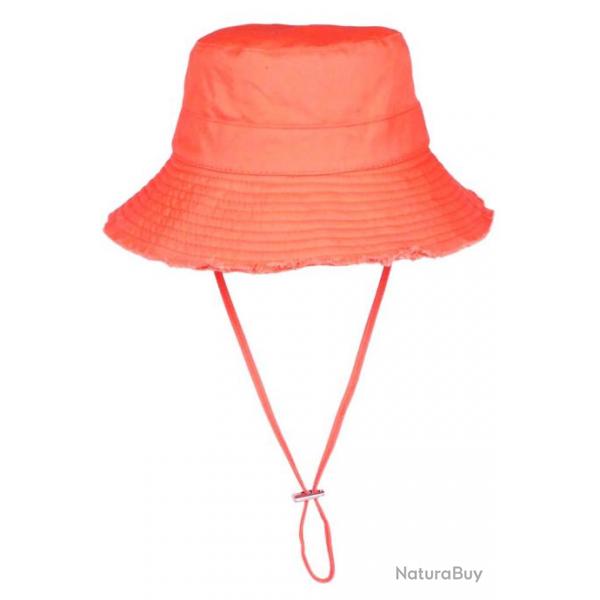 Chapeau Bob Ficelle Corail Prestige en Coton Urban Myxjack Taille unique Orange