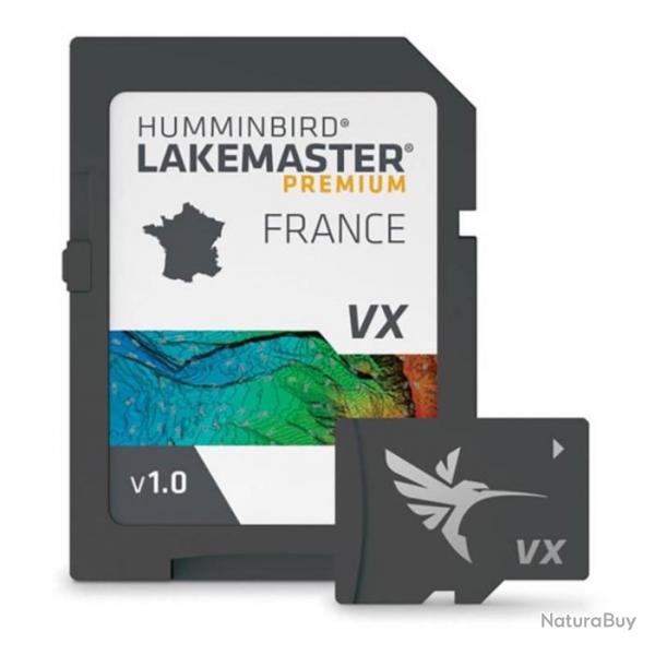 Carte Dtaille Humminbird Lakemaster Premium Des Principaux Lacs Franais