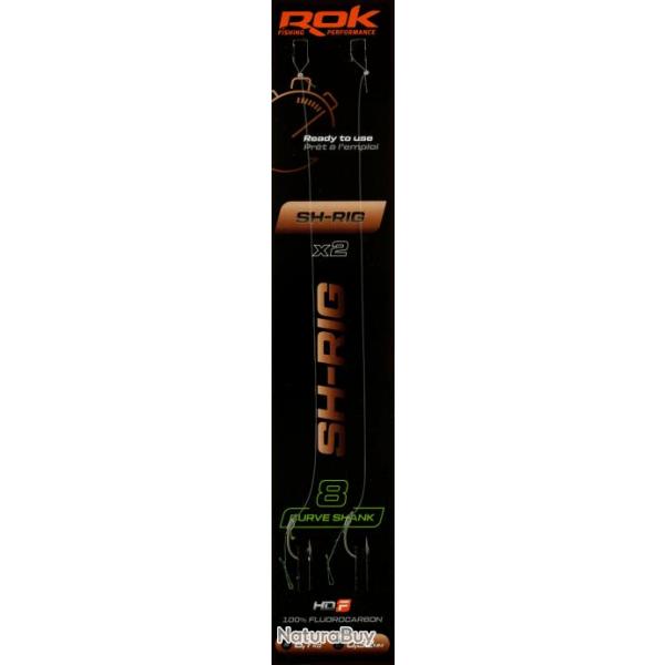 Lot De 2X Montages Sh-Rig Curve Shank Rok T8