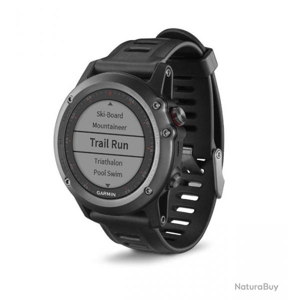 MONTRE GARMIN FENIX GRISE AVEC BRACELET