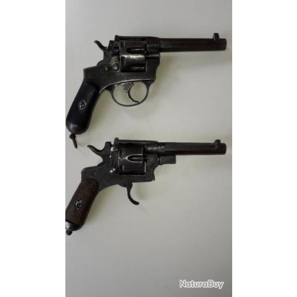 Deux revolvers Glisenti modle 1889.