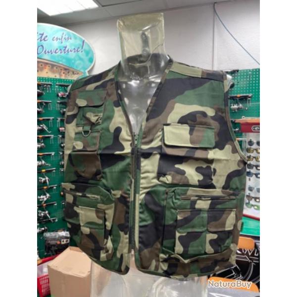 Gilet Truite camo