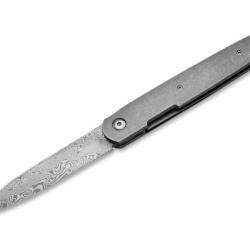 Couteau de poche Boker Plus LRF Damascus