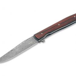 Couteau de poche Boker Plus Urban Trapper Cocobolo Damascus