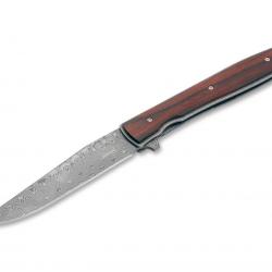 Couteau de poche Boker Plus Urban Trapper Cocobolo Damascus
