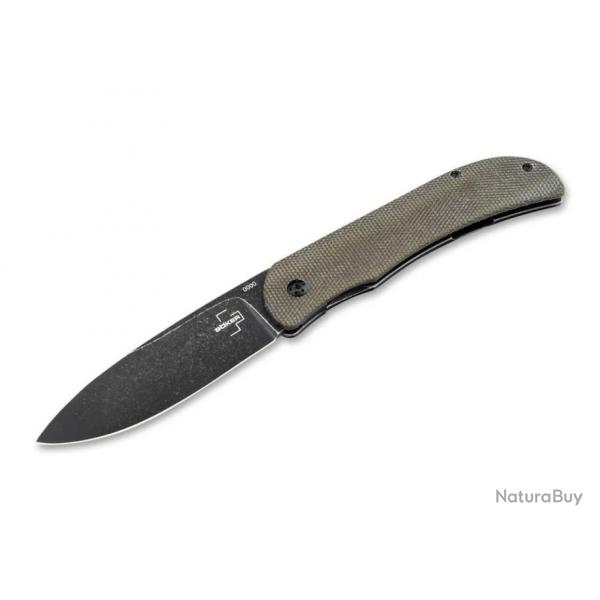 Couteau de poche Boker Plus Exskelibur I Framelock Micarta