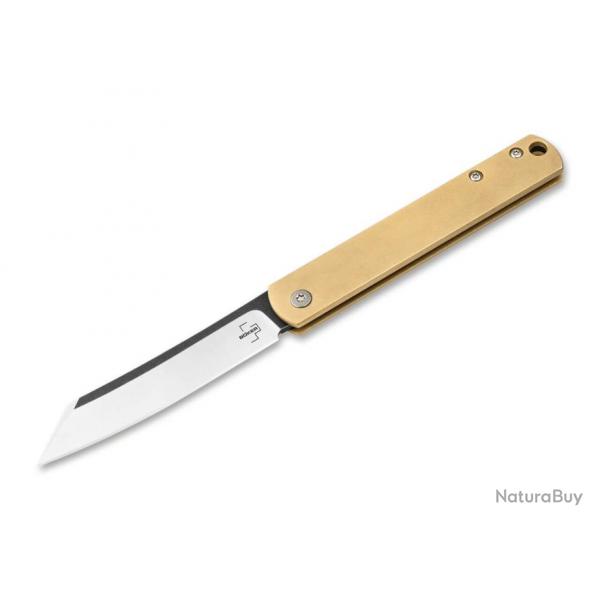 Couteau de poche Boker Plus Zenshin 42 Brass