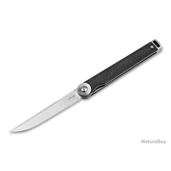 Couteau de poche Boker Plus Kaizen Carbon S35VN