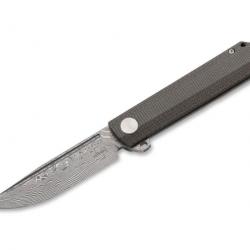 Couteau de poche Cataclyst Damast Boker Plus