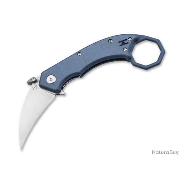 Couteau de poche Boker Plus HEL Karambit Bleu/Gris