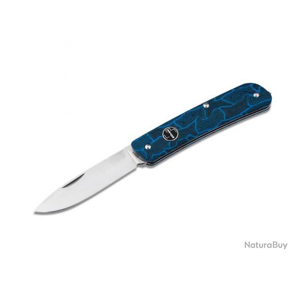 Couteau de poche Boker Plus Tech Tool Blue Damast G10