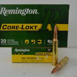 1 boite de balles Remington calibre 280rem 165gr